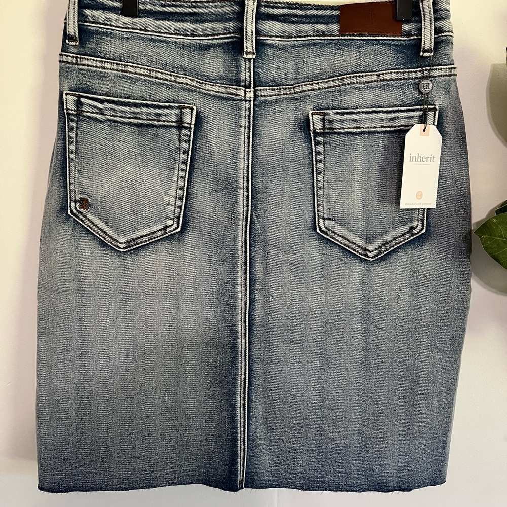 Inherit Co Frankie denim midi skirt - Picture 3 of 4